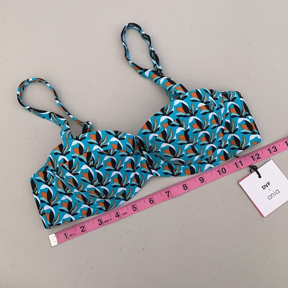 DVF x Onia Mila Top in Scuba Blue - Picture 9 of 9